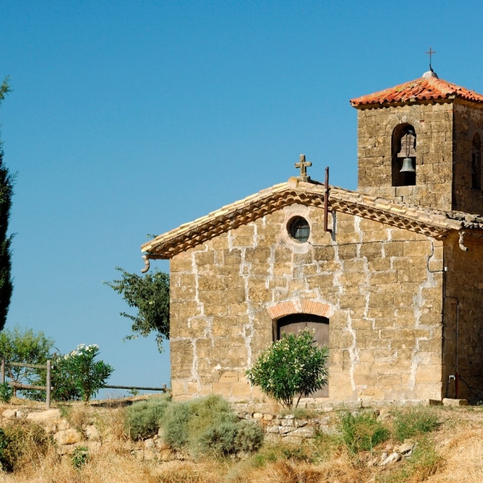 Ermita de San Babil de Piedramorrera. @Jon Izeta-Archivo Hoya de Huesca