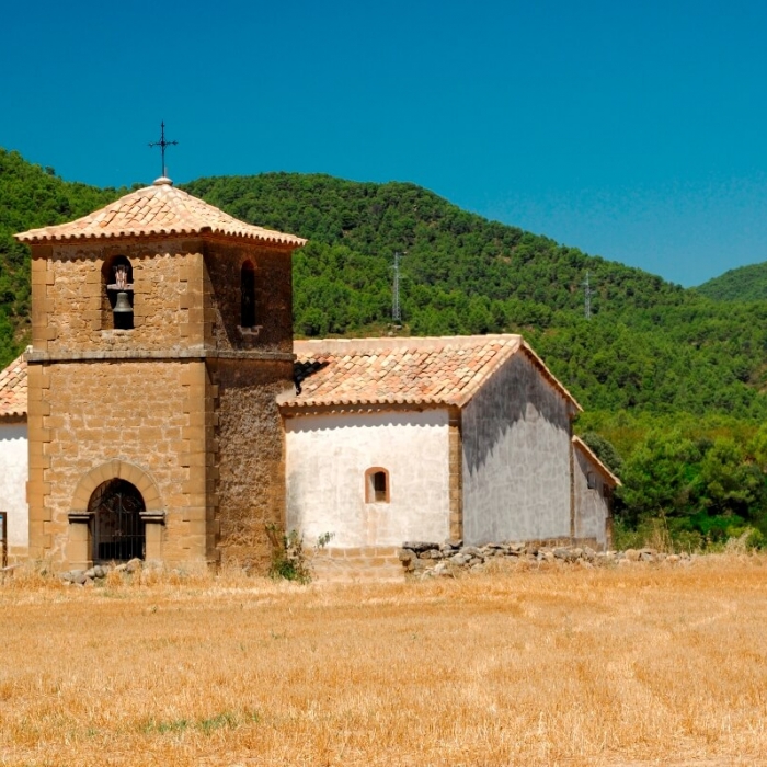 Iglesia de Erés. @Jon Izeta-Archivo Hoya de Huesca